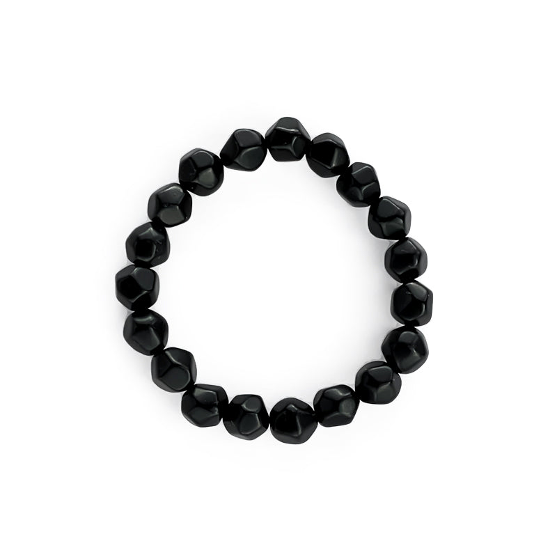 Modern colourful and organic design bracelets, made with sustainable tagua nut / vegetable ivory