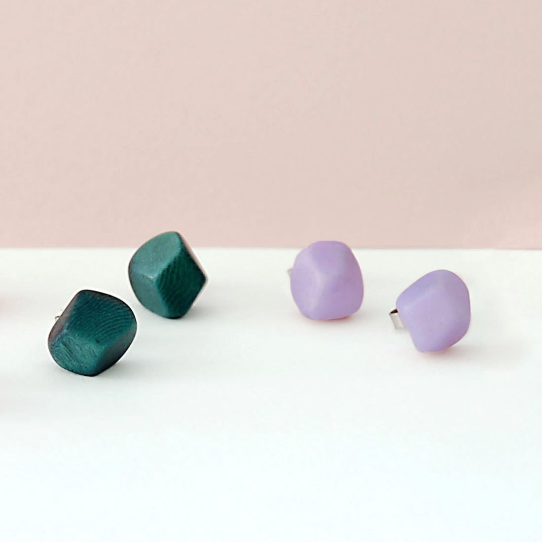 Rock Tagua Earrings