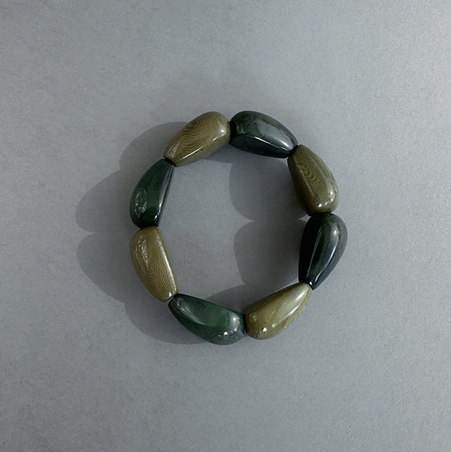 Bracelet handmade with tagua nut beads