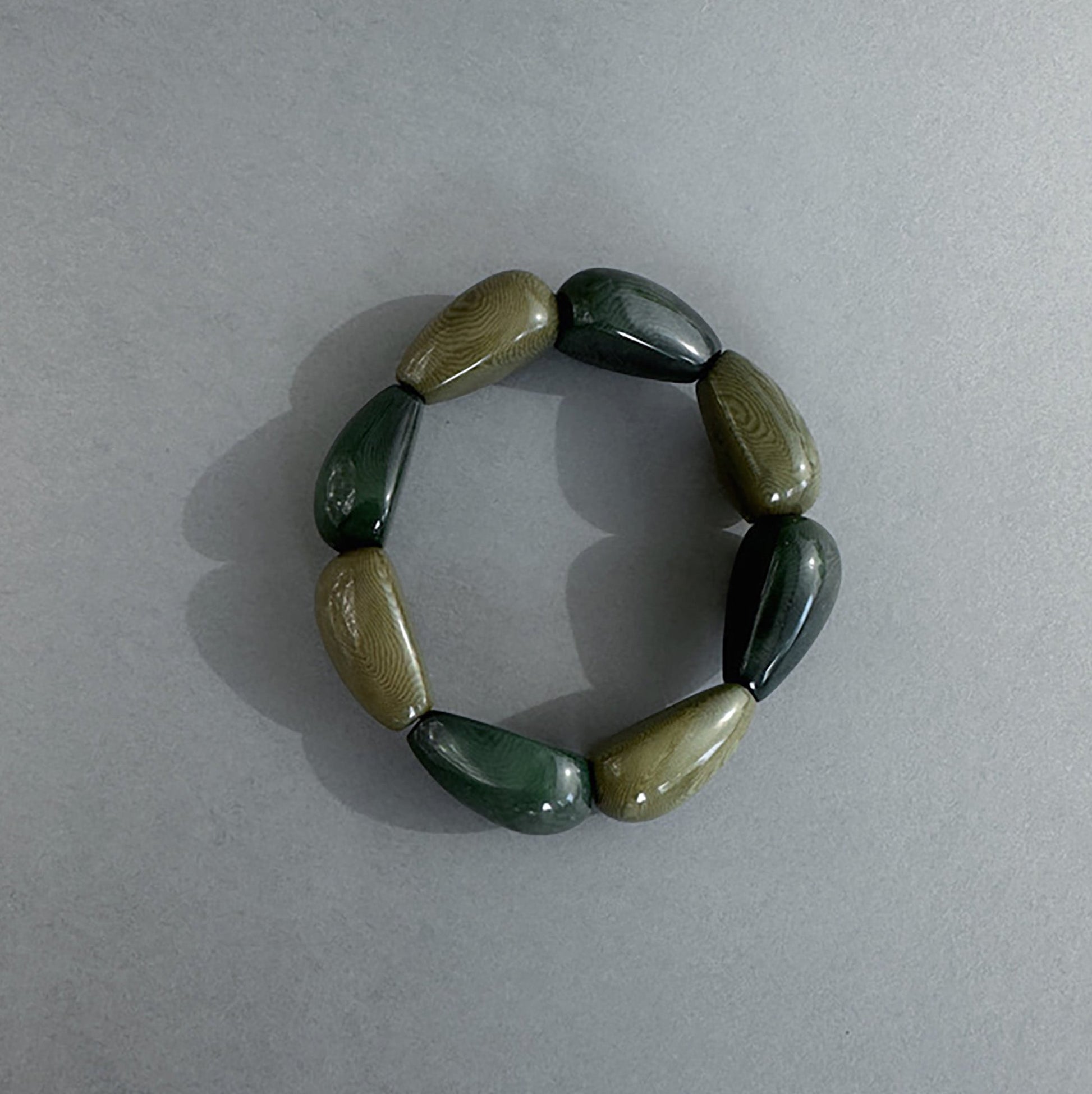 Bracelet handmade with tagua nut beads