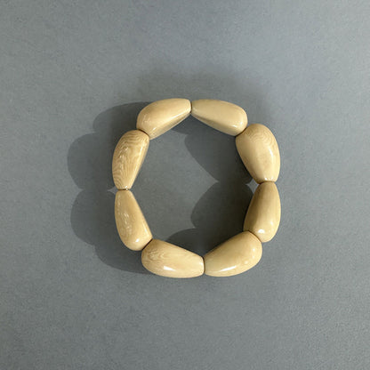 Bracelet handmade with tagua nut beads