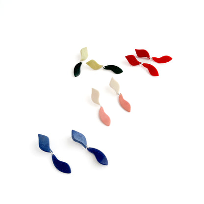 Melia Tagua Earrings