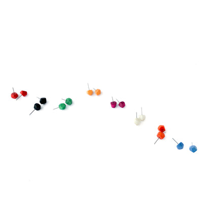 Rock Tagua Earrings