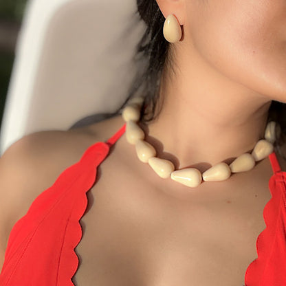 Dione Tagua Necklace