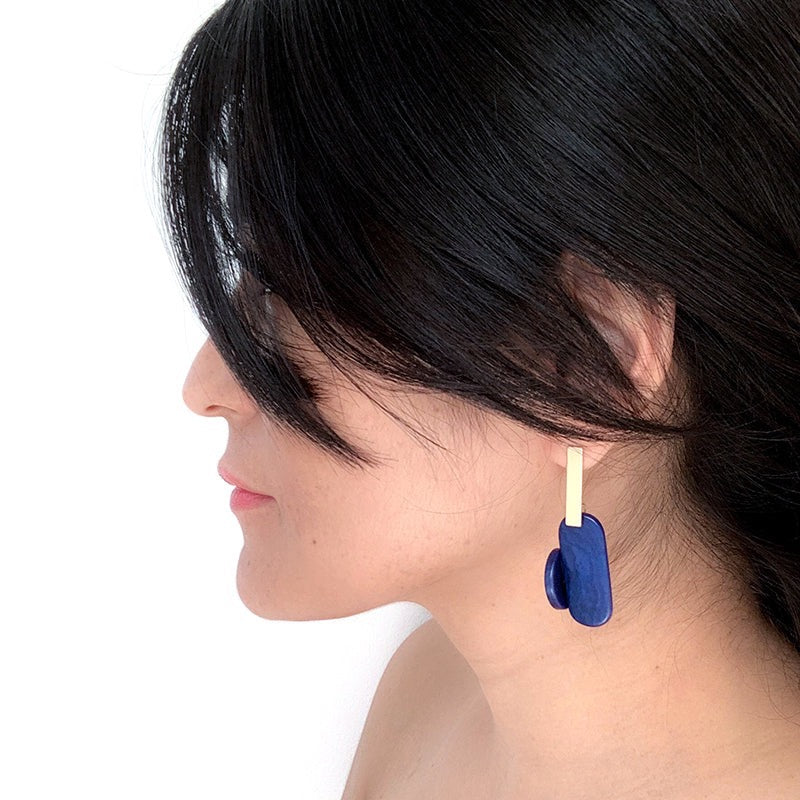 Celeste Tagua Earrings