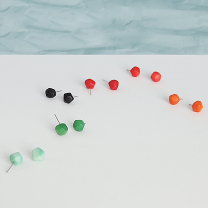 Rock Tagua Earrings
